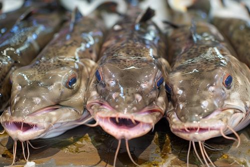 鲜冻银鳕鱼 海鲜批发市场的明星海产与专业摄影图鉴